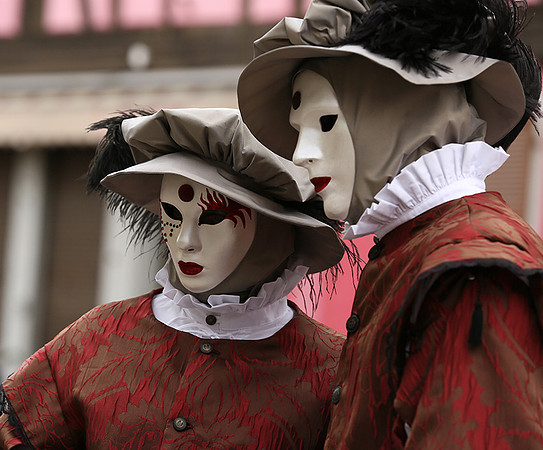 Carnival in Rosheim, village east of France