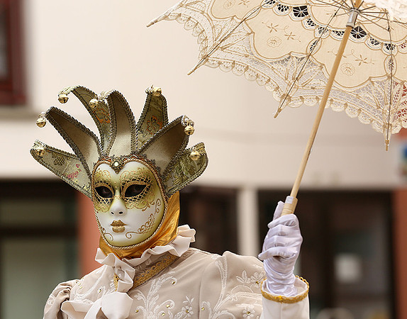 Carnival in Rosheim, village east of France