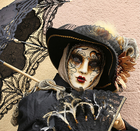 Carnival in Rosheim, village east of France