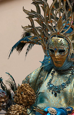 Carnival in Rosheim, village east of France