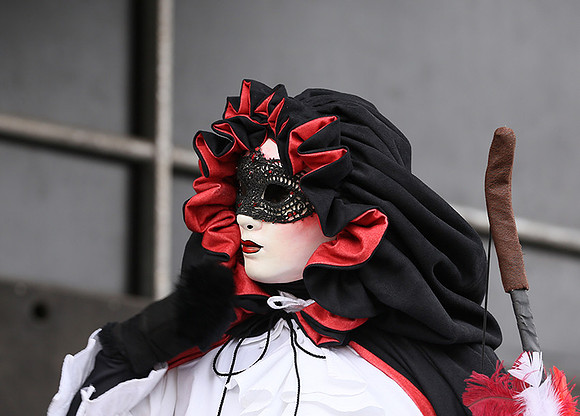 Carnival in Rosheim, village east of France