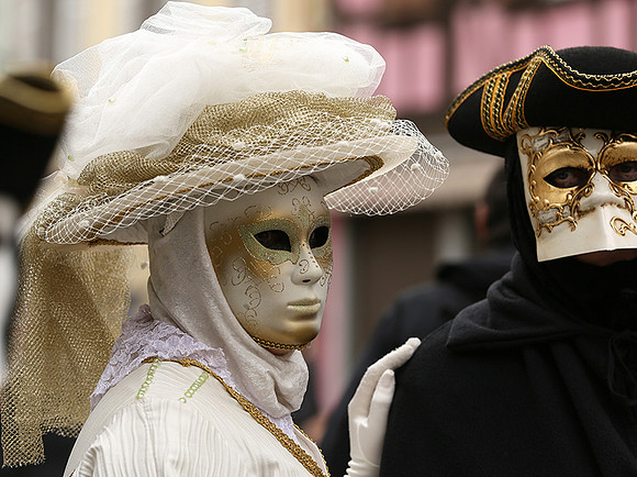 Carnival in Rosheim, village east of France