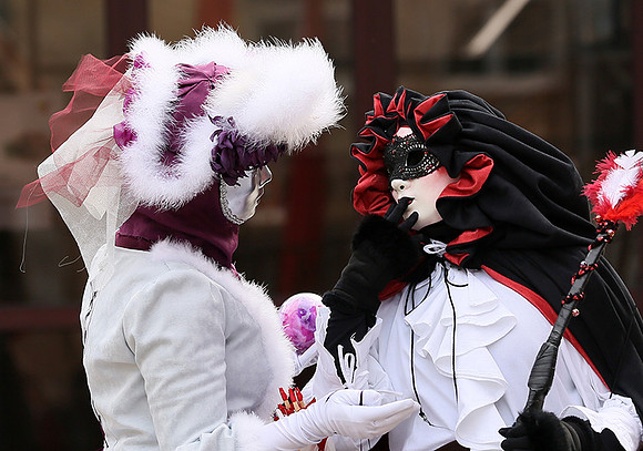 Carnival in Rosheim, village east of France