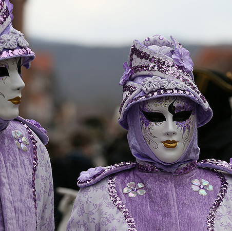 Carnival in Rosheim, village east of France