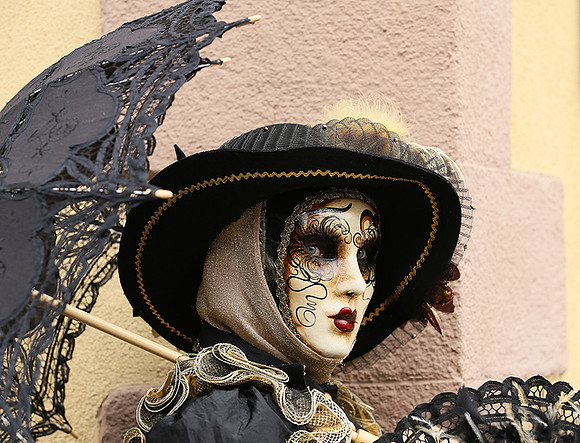 Carnival in Rosheim, village east of France