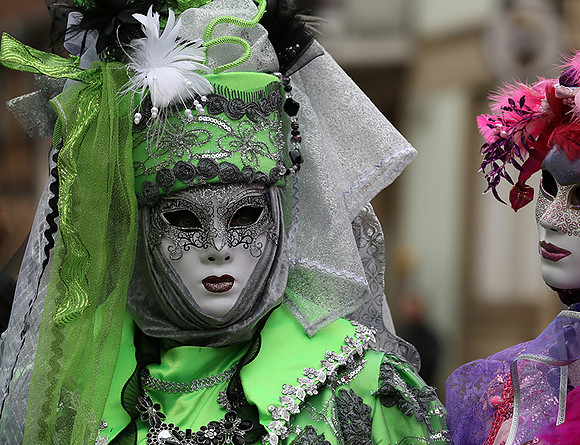 Carnival in Rosheim, village east of France