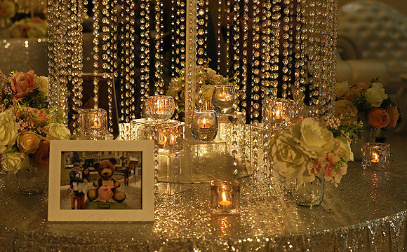 Vietnam : decoration at a traditional wedding