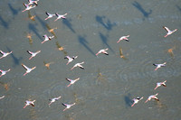 Helicopter flight over Sua Pan - Makgadikgadi