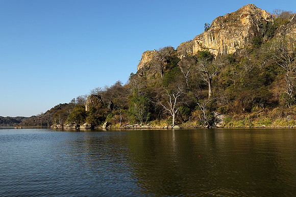 Dam lake Malilangwe