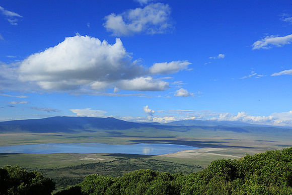 In the crater of Ngorongoro