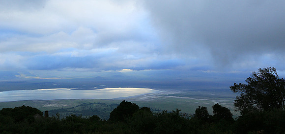 In the crater of Ngorongoro