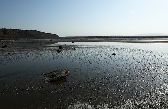 Lake Natron, near the Kenyan's border