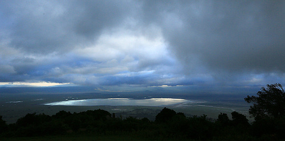 In the crater of Ngorongoro