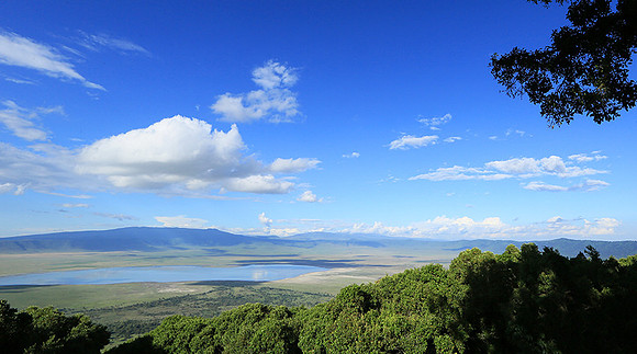 In the crater of Ngorongoro