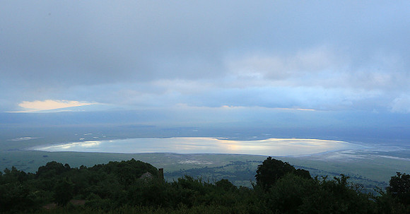 In the crater of Ngorongoro