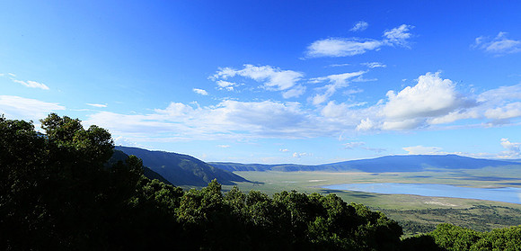 In the crater of Ngorongoro
