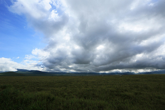 In the crater of Ngorongoro