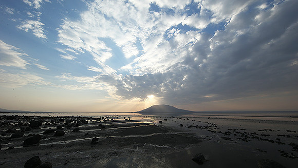 Lake Natron, near the Kenyan's border