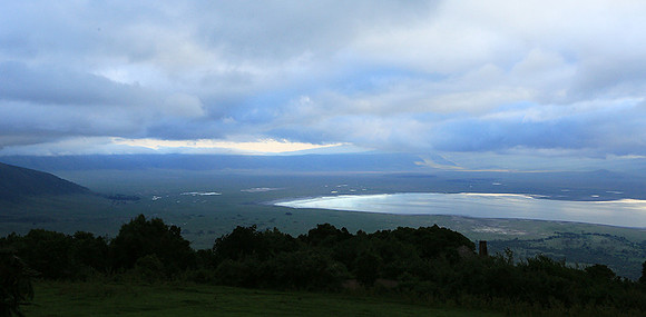 In the crater of Ngorongoro
