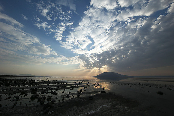 Lake Natron, near the Kenyan's border