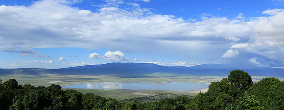 In the crater of Ngorongoro