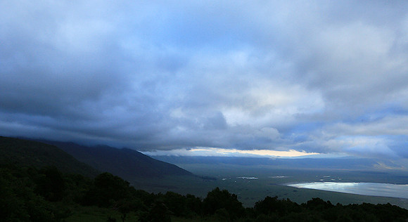 In the crater of Ngorongoro