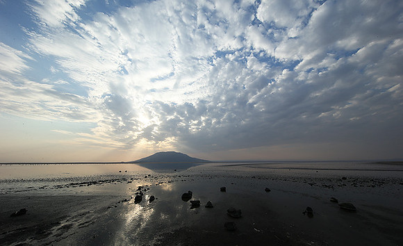 Lake Natron, near the Kenyan's border