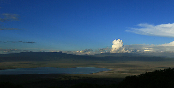 In the crater of Ngorongoro