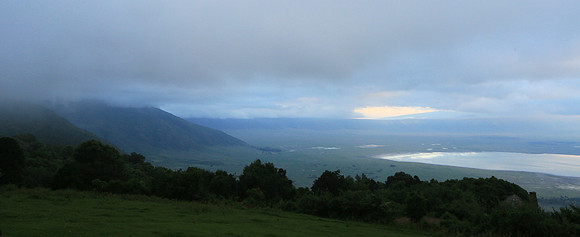 In the crater of Ngorongoro