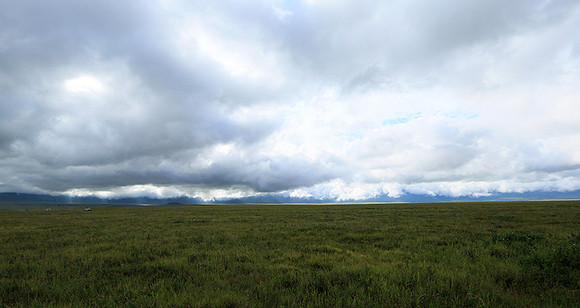 In the crater of Ngorongoro
