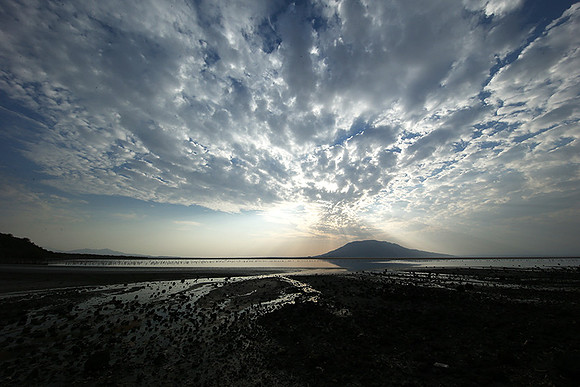 Lake Natron, near the Kenyan's border