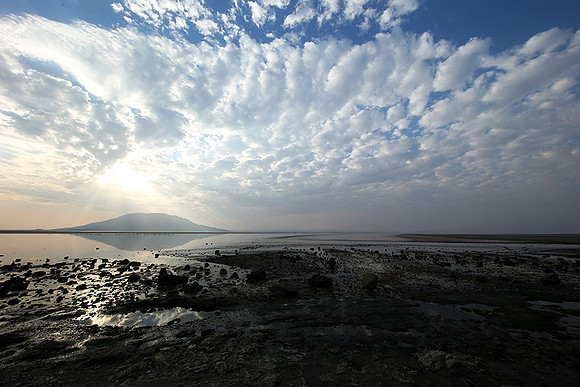Lake Natron, near the Kenyan's border