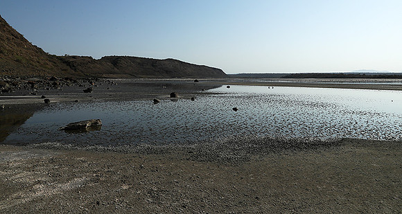 Lake Natron, near the Kenyan's border