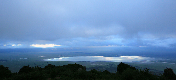 In the crater of Ngorongoro