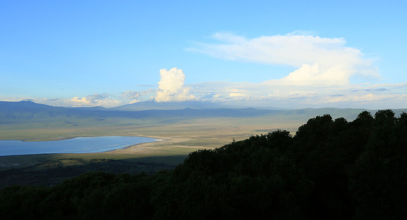In the crater of Ngorongoro