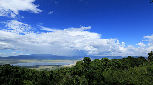 In the crater of Ngorongoro