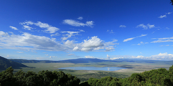 In the crater of Ngorongoro