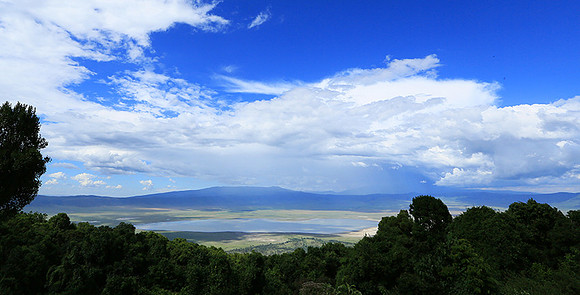 In the crater of Ngorongoro
