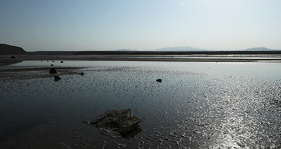 Lake Natron, near the Kenyan's border