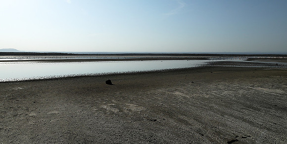 Lake Natron, near the Kenyan's border