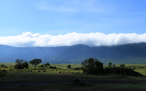 In the crater of Ngorongoro