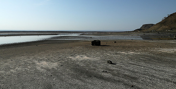 Lake Natron, near the Kenyan's border