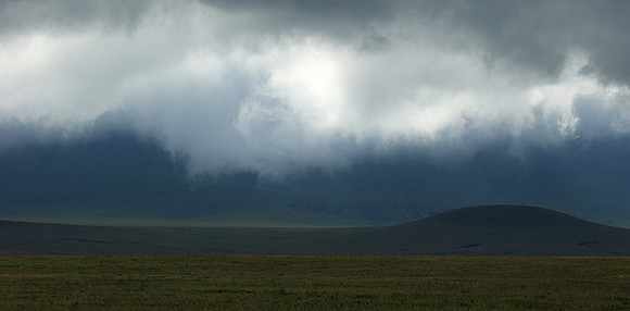 In the crater of Ngorongoro