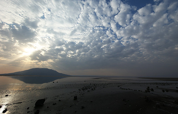 Lake Natron, near the Kenyan's border