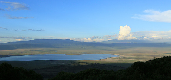 In the crater of Ngorongoro
