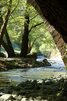 Medieval bridge near Pafos : Roudia bridge