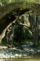 Medieval bridge near Pafos : Roudia bridge