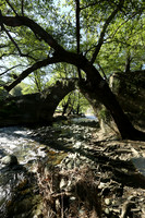 Medieval bridge near Pafos : Roudia bridge