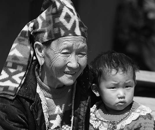 In a mountain village