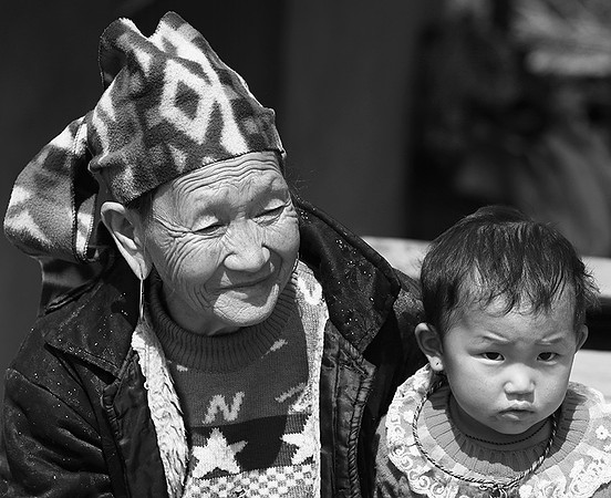 In a mountain village